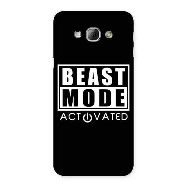 Beast Mode Activated Back Case for Galaxy A8