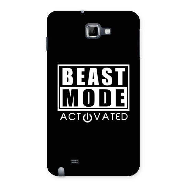 Beast Mode Activated Back Case for Galaxy Note