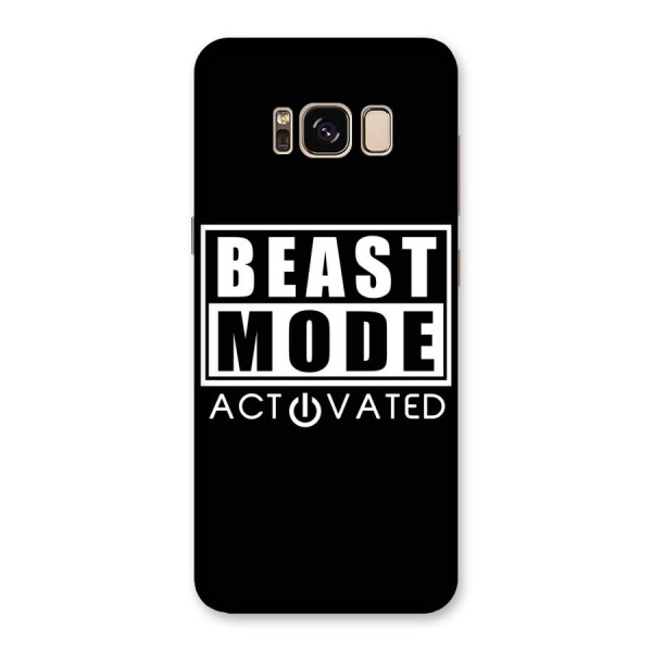 Beast Mode Activated Back Case for Galaxy S8