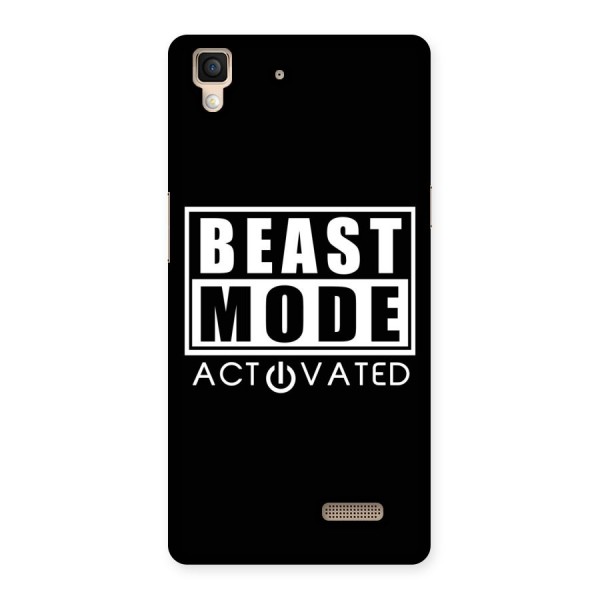 Beast Mode Activated Back Case for Oppo R7