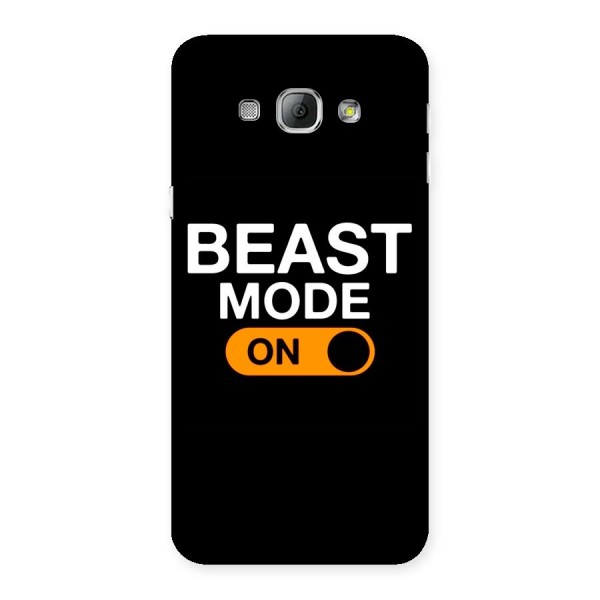 Beast Mode Switched On Back Case for Galaxy A8