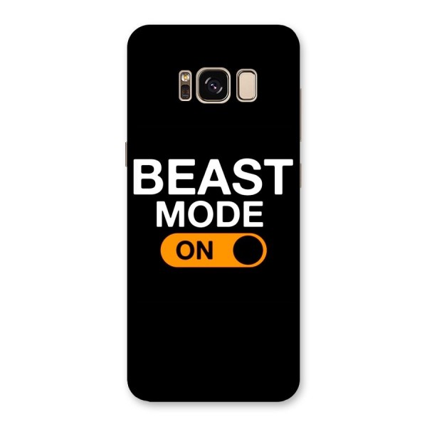 Beast Mode Switched On Back Case for Galaxy S8