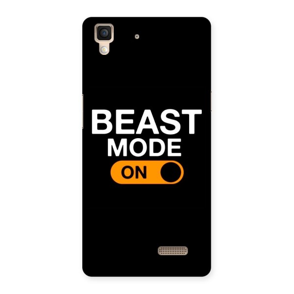 Beast Mode Switched On Back Case for Oppo R7