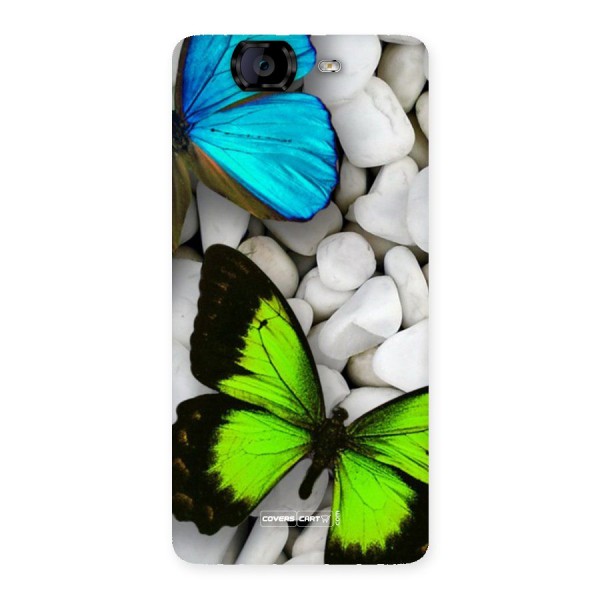 Beautiful Butterflies Back Case for Canvas Knight A350