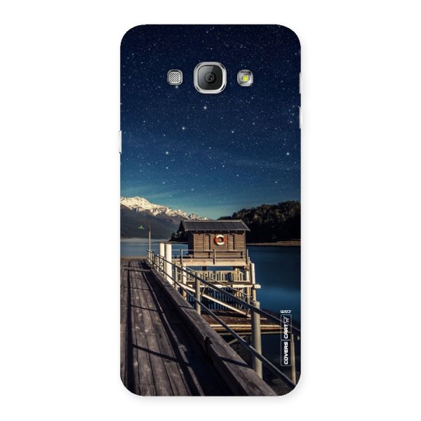 Beautiful Dock Hut Back Case for Galaxy A8