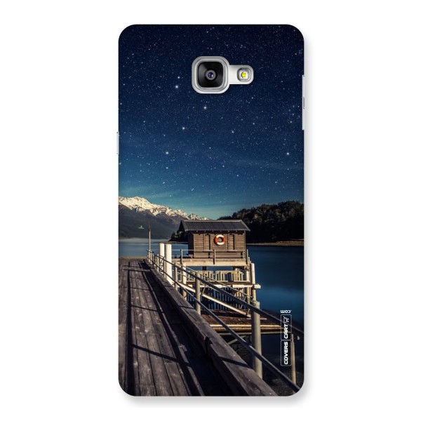 Beautiful Dock Hut Back Case for Galaxy A9