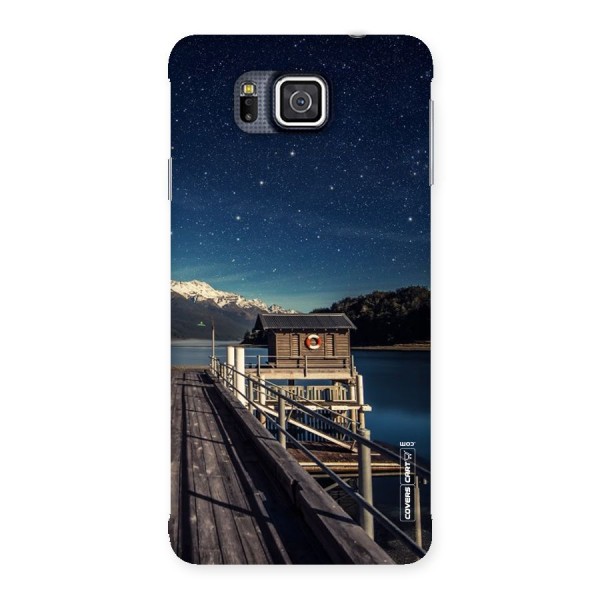 Beautiful Dock Hut Back Case for Galaxy Alpha