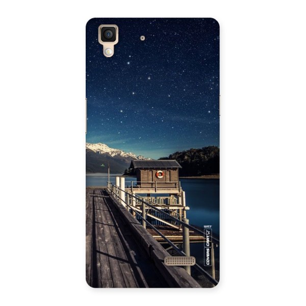 Beautiful Dock Hut Back Case for Oppo R7