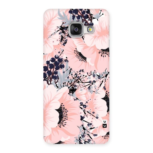 Beautiful Flowers Back Case for Galaxy A3 2016