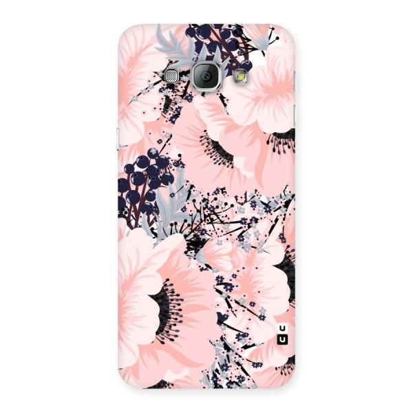 Beautiful Flowers Back Case for Galaxy A8