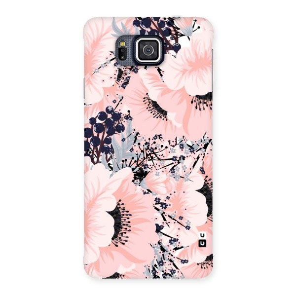 Beautiful Flowers Back Case for Galaxy Alpha