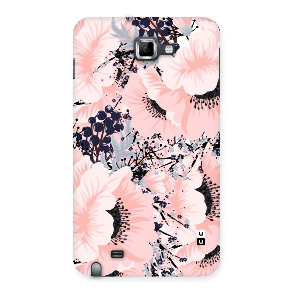 Beautiful Flowers Back Case for Galaxy Note