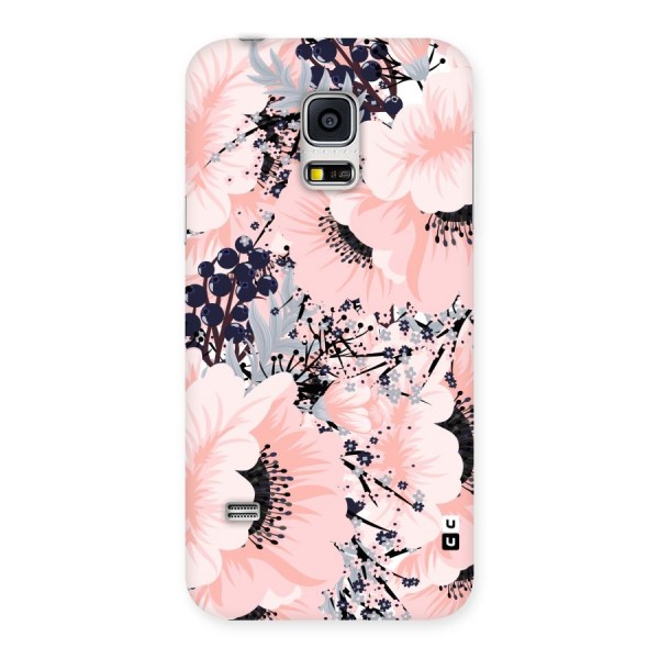 Beautiful Flowers Back Case for Galaxy S5 Mini