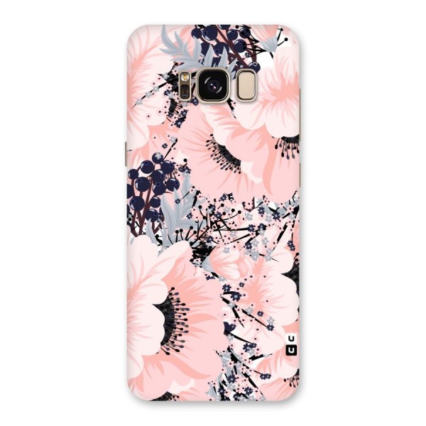 Beautiful Flowers Back Case for Galaxy S8