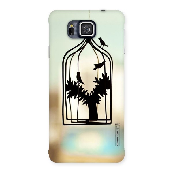 Beautiful Pegion Cage Back Case for Galaxy Alpha