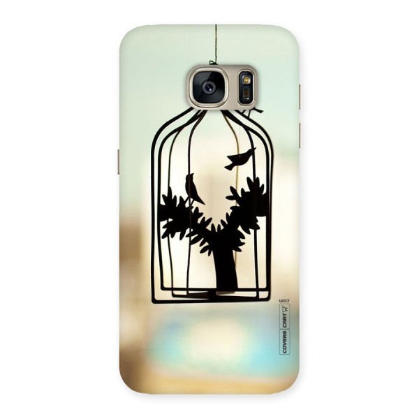 Beautiful Pegion Cage Back Case for Galaxy S7