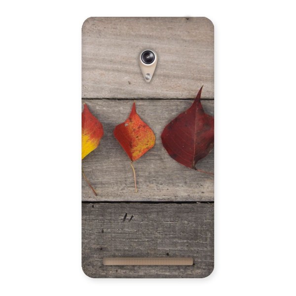 Beautiful Wood Leafs Back Case for Zenfone 6