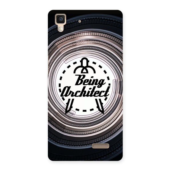 Being Architect Back Case for Oppo R7