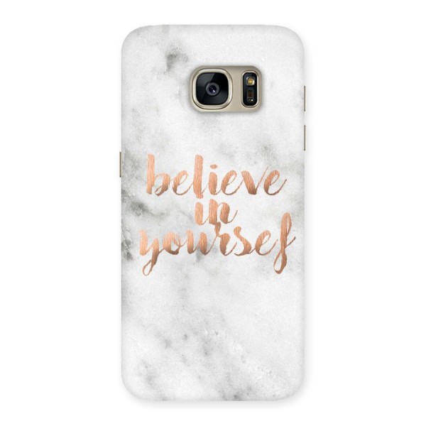 Believe in Yourself Back Case for Galaxy S7