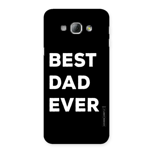 Best Dad Ever Back Case for Galaxy A8