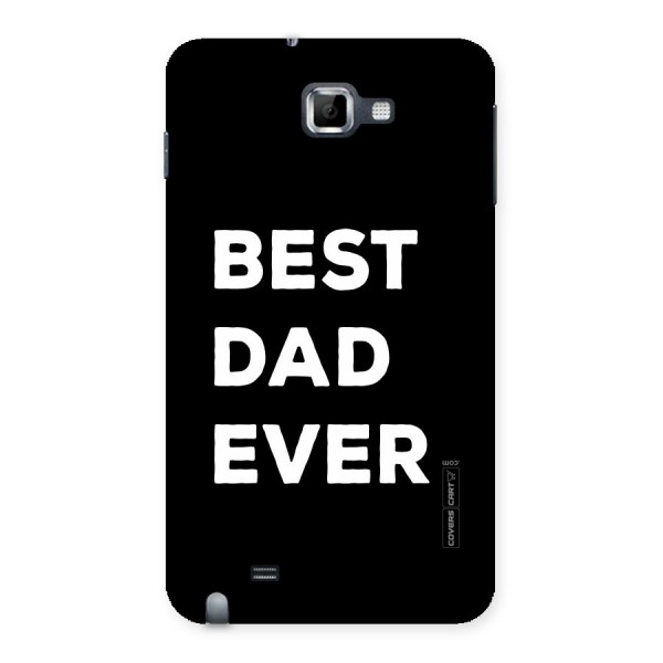 Best Dad Ever Back Case for Galaxy Note