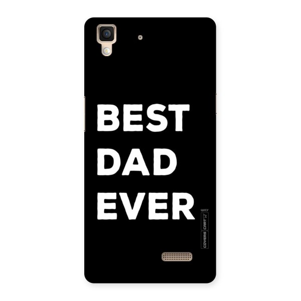 Best Dad Ever Back Case for Oppo R7