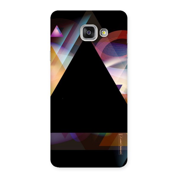 Triangle Black Abstract Back Case for Galaxy A7 2016