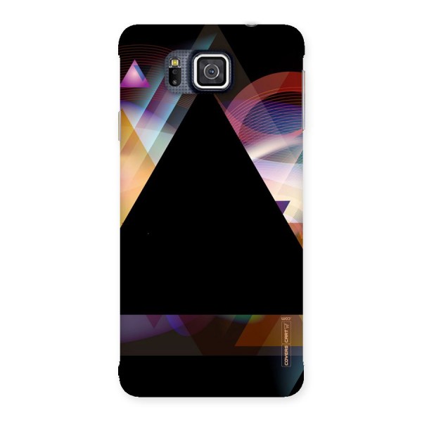 Triangle Black Abstract Back Case for Galaxy Alpha