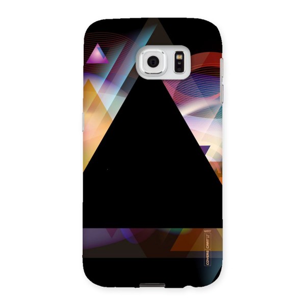 Triangle Black Abstract Back Case for Samsung Galaxy S6