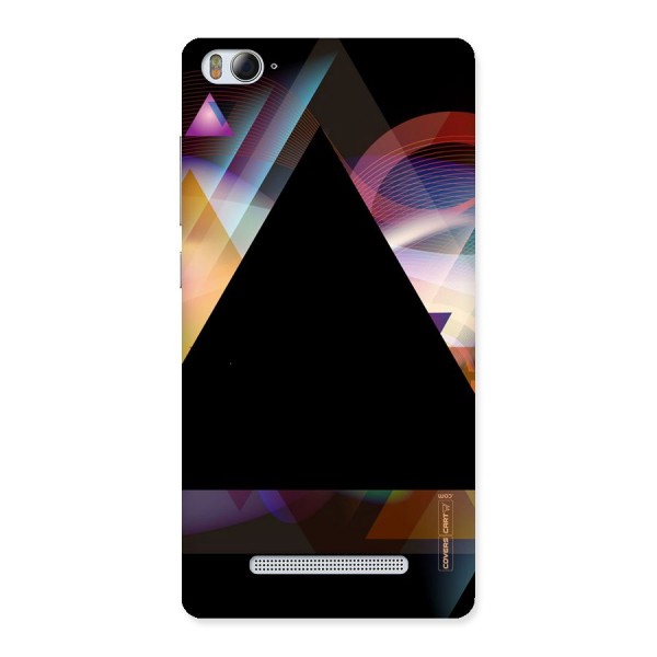 Triangle Black Abstract Back Case for Xiaomi Mi4i