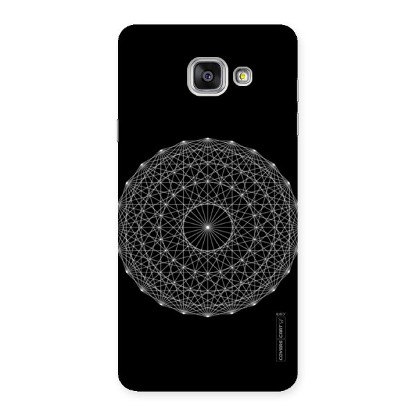 Black Clipart Back Case for Galaxy A7 2016