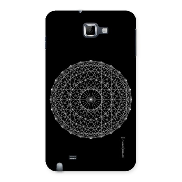 Black Clipart Back Case for Galaxy Note