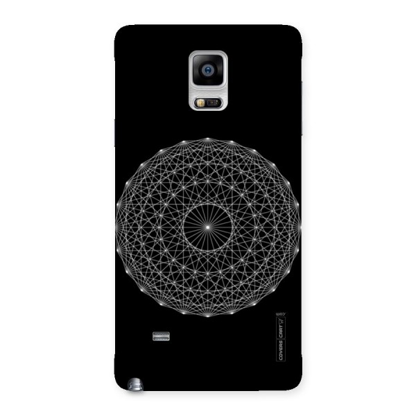 Black Clipart Back Case for Galaxy Note 4