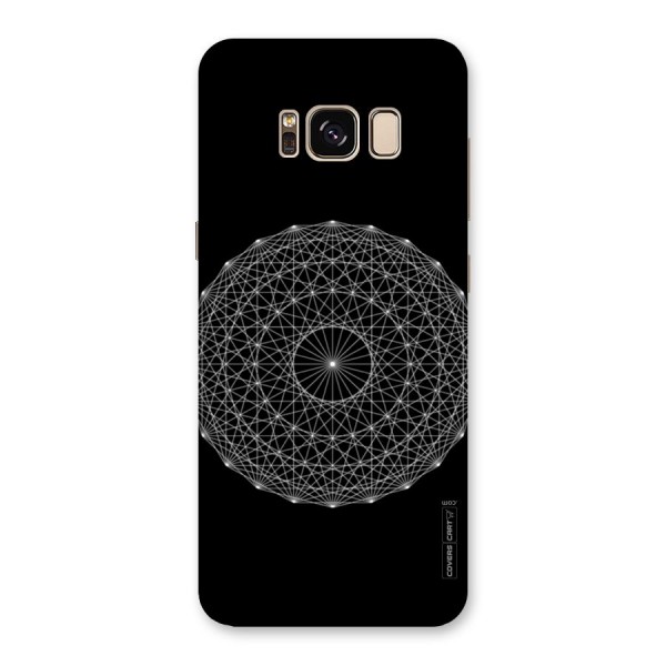 Black Clipart Back Case for Galaxy S8