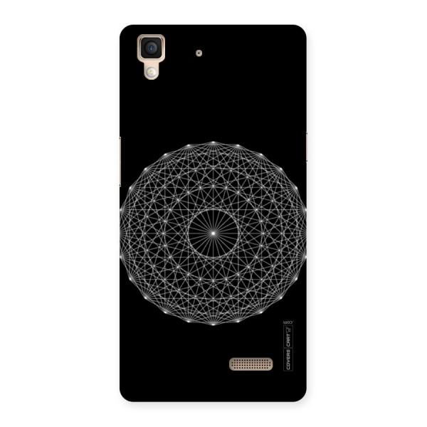 Black Clipart Back Case for Oppo R7