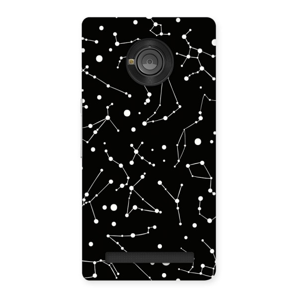 Black Constellation Pattern Back Case for Yu Yuphoria