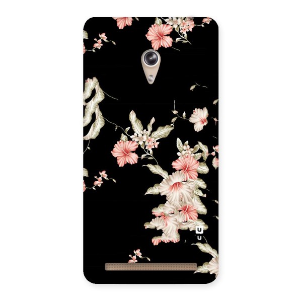 Black Floral Back Case for Zenfone 6