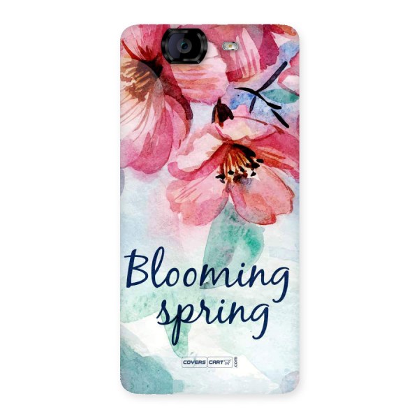 Blooming Spring Back Case for Canvas Knight A350