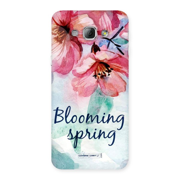 Blooming Spring Back Case for Galaxy A8