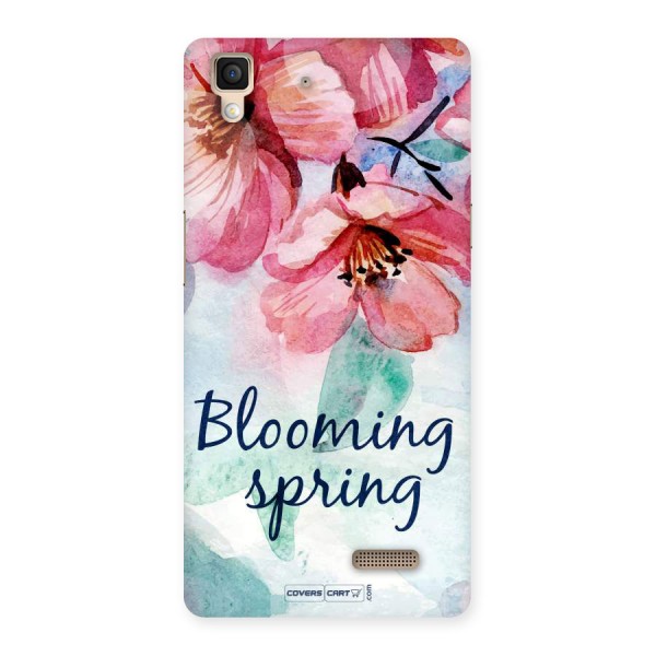 Blooming Spring Back Case for Oppo R7