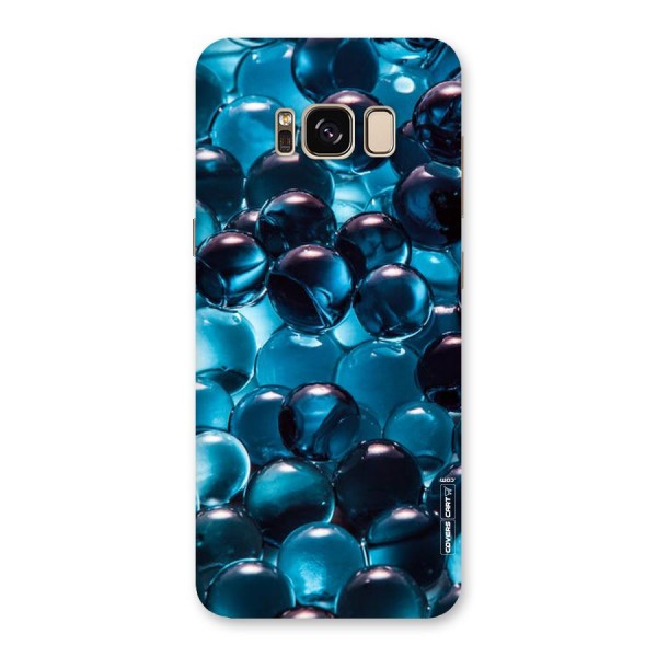 Blue Abstract Balls Back Case for Galaxy S8