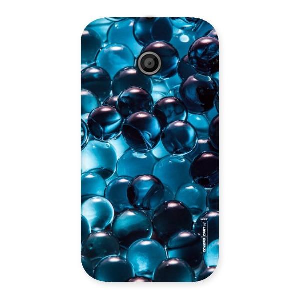 Blue Abstract Balls Back Case for Moto E