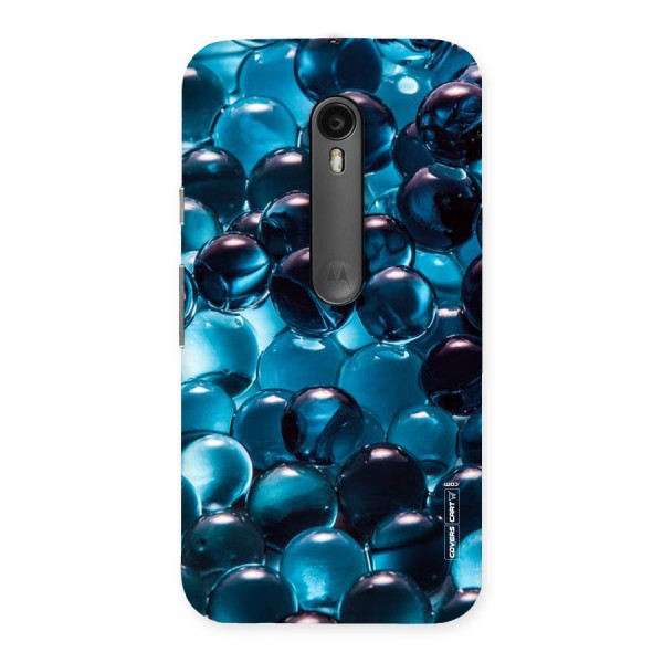 Blue Abstract Balls Back Case for Moto G3