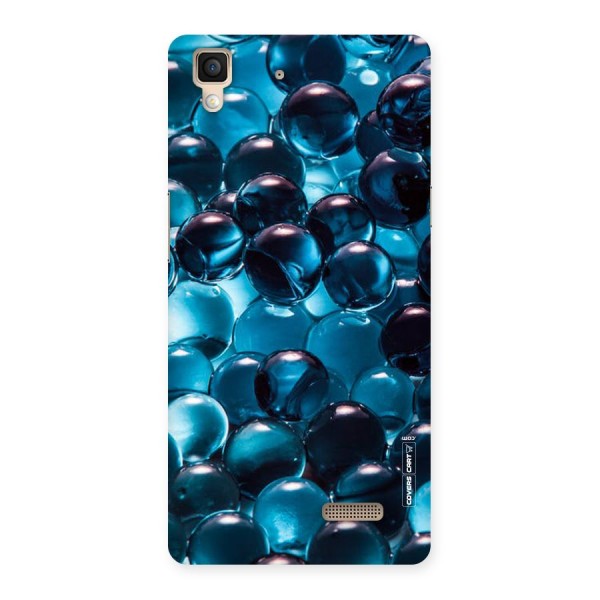 Blue Abstract Balls Back Case for Oppo R7