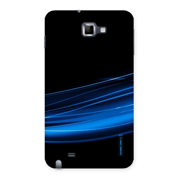 Blue Flow Back Case for Galaxy Note