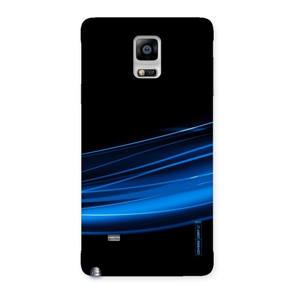 Blue Flow Back Case for Galaxy Note 4