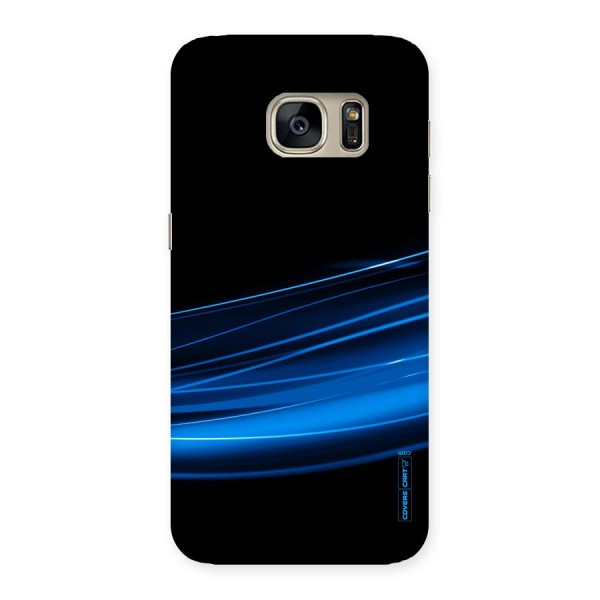 Blue Flow Back Case for Galaxy S7