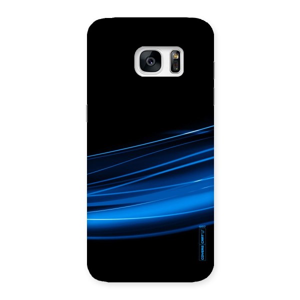 Blue Flow Back Case for Galaxy S7 Edge