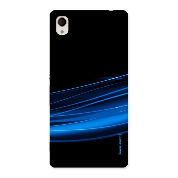 Blue Flow Back Case for Sony Xperia M4