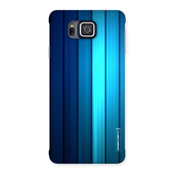 Blue Hues Back Case for Galaxy Alpha